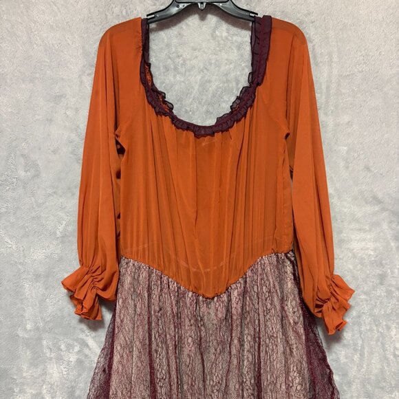 Disney Hocus Pocus Mary Sanderson Womens Deluxe Witch Costume Size XL - Picture 2 of 12